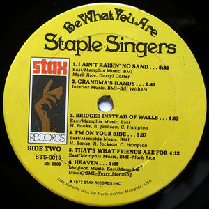 Staple Singers, The - Be What You Are - 1973