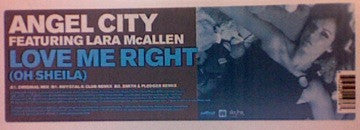 Angel City Featuring Lara McAllen - Love Me Right (Oh Sheila) - 2003
