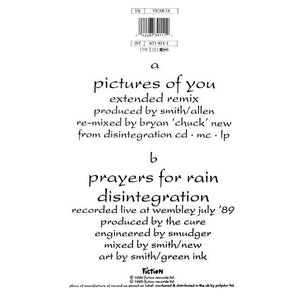 Cure, The - Pictures Of You - 1990