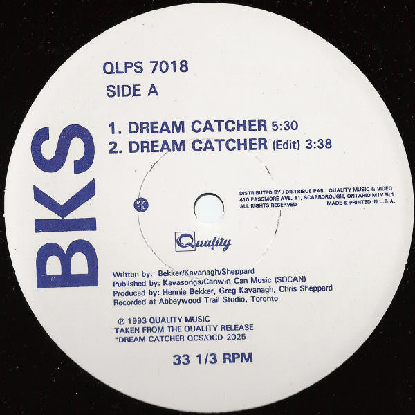 BKS - Dream Catcher / I'm In Love With You