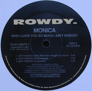 Monica - Why I Love You So Much / Ain't Nobody - 1996