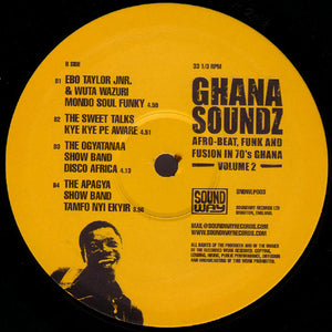 Various - Ghana Soundz Volume 2 (Afro-Beat, Funk And Fusion In 70's Ghana) - 2004
