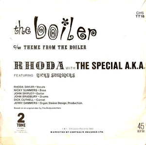 Rhoda Dakar With Special AKA, The - The Boiler - 1982