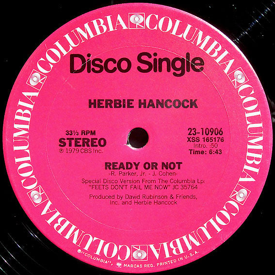 Herbie Hancock - You Bet Your Love / Ready Or Not - 1979