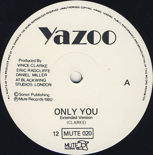 Yazoo - Only You - 1982