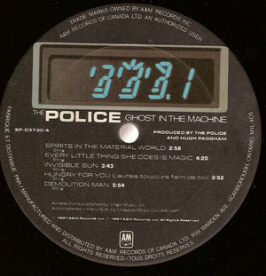 Police, The - Ghost In The Machine - 1981