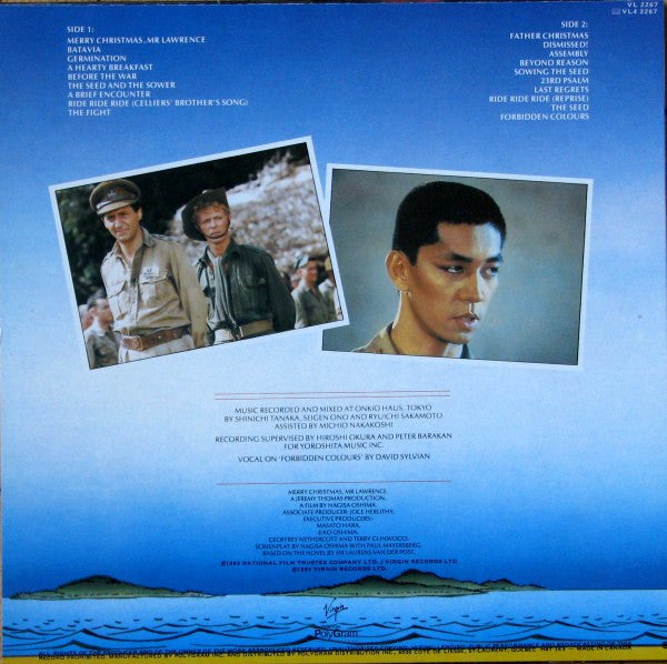 Ryuichi Sakamoto - Merry Christmas Mr Lawrence (Sound Track From The Motion Picture) - 1983