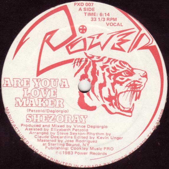 Shezoray - Are You A Love Maker 1983 - Quarantunes