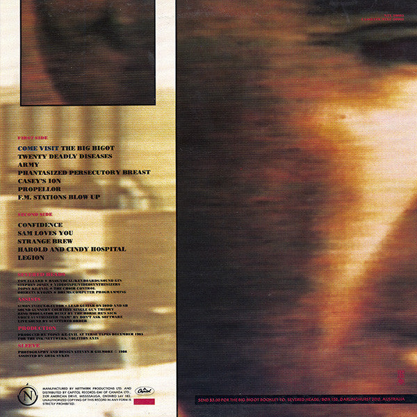 Severed Heads - Come Visit The Big Bigot