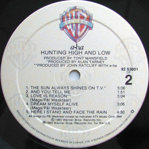 a-ha - Hunting High And Low - 1985