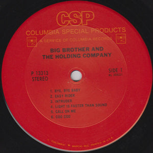 Big Brother & The Holding Company Featuring Janis Joplin - Big Brother & The Holding Company - 1976