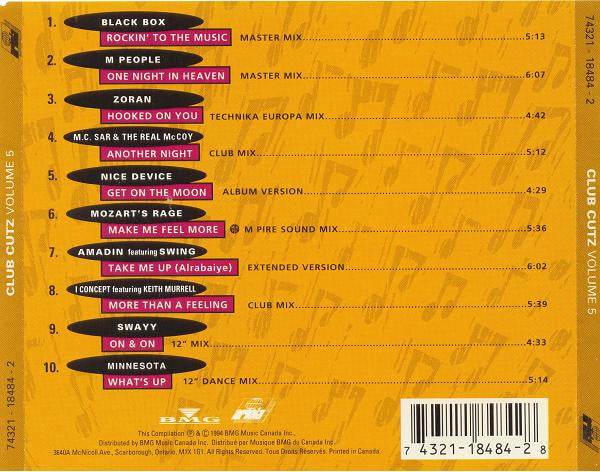 Various - Club Cutz Volume 5