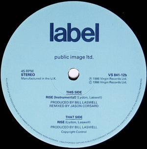 Public Image Limited - Rise
