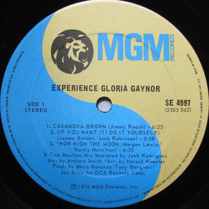Gloria Gaynor - Experience Gloria Gaynor - 1975
