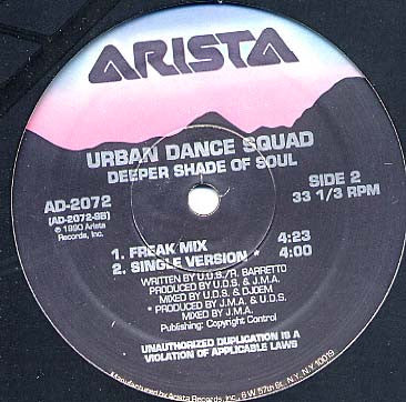 Urban Dance Squad - Deeper Shade Of Soul