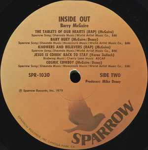 Barry McGuire - Inside Out - 1979