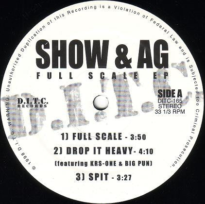 Showbiz & A.G. - Full Scale EP