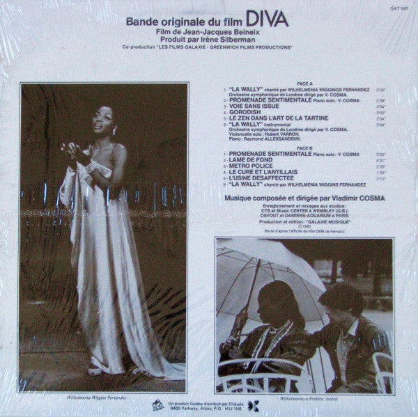 Vladimir Cosma - Diva (Bande Originale Du Film) - 1981