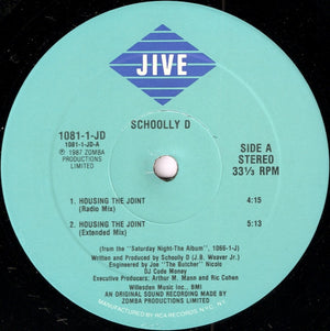 Schoolly D - Housing The Joint