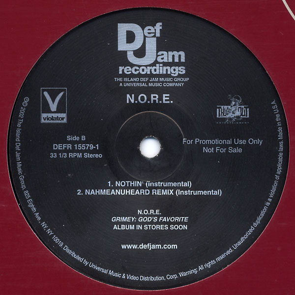 N.O.R.E. - Nothin’ / Nahmeanuheard Remix