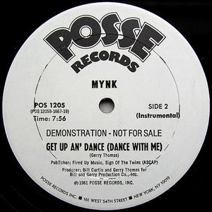 Mynk - Get Up An' Dance (Dance With Me) - 1981
