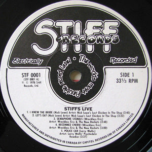 Various - Stiffs Live - 1978