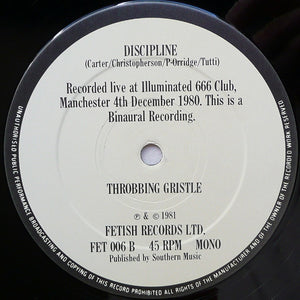Throbbing Gristle - Discipline - 1981