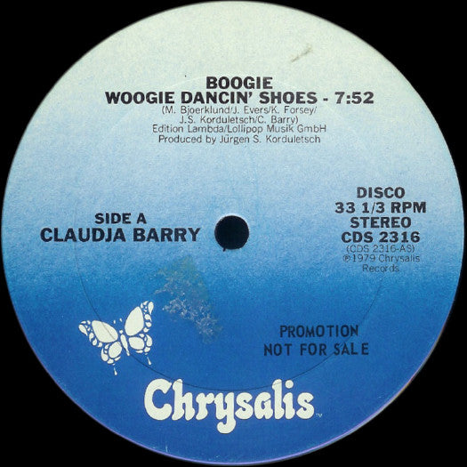 Claudja Barry - Boogie Woogie Dancin' Shoes - 1979