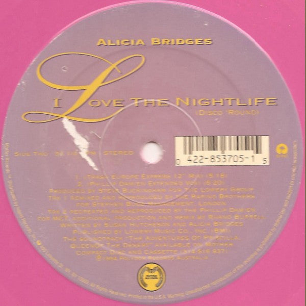 Alicia Bridges - I Love The Nightlife (Disco 'Round)