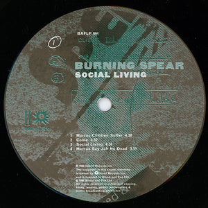 Burning Spear - Social Living - 1994