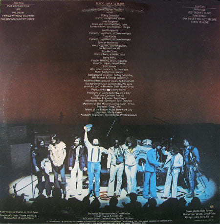 Blood, Sweat And Tears - New City