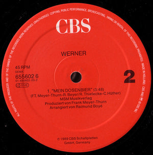 Werner (9) - Pump Ab Das Bier