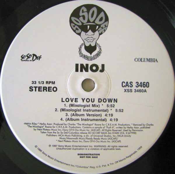 Inoj - Love You Down - 1997