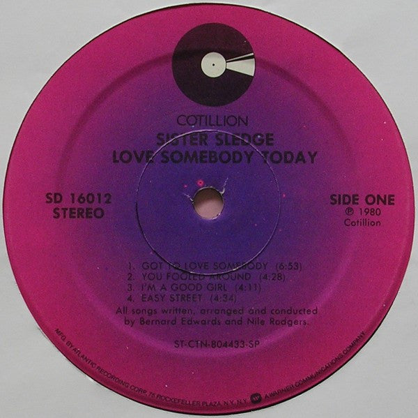 Sister Sledge - Love Somebody Today
