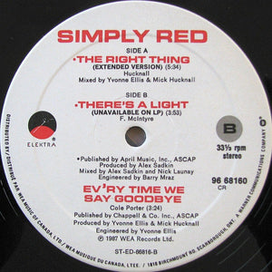 Simply Red - The Right Thing