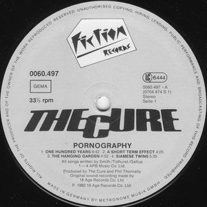 Cure, The - Pornography - 1982