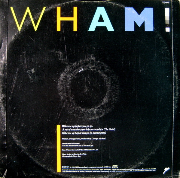 Wham! - Wake Me Up Before You Go-go - 1984