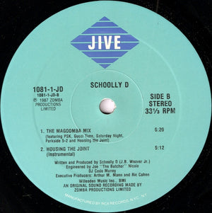 Schoolly D - Housing The Joint