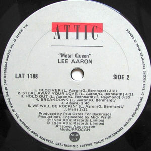 Lee Aaron - Metal Queen - 1984