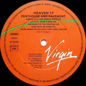 Heaven 17 - Penthouse And Pavement - 1981