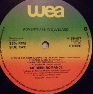 Modern Romance - Adventures In Clubland - 1981