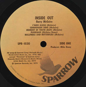 Barry McGuire - Inside Out - 1979