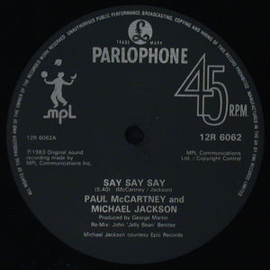 Paul McCartney And Michael Jackson - Say Say Say - 1983