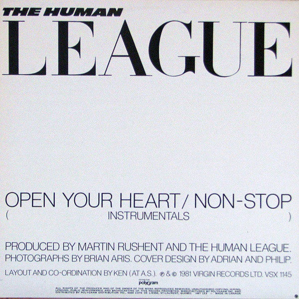 The Human League - Open Your Heart