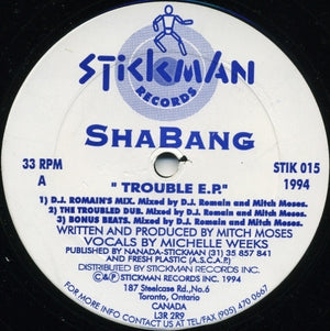 Shabang - Trouble E.P.