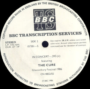 Cure, The - In Concert - 393 - 1990