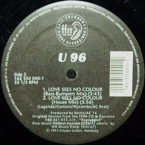 U96 - Love Sees No Colour