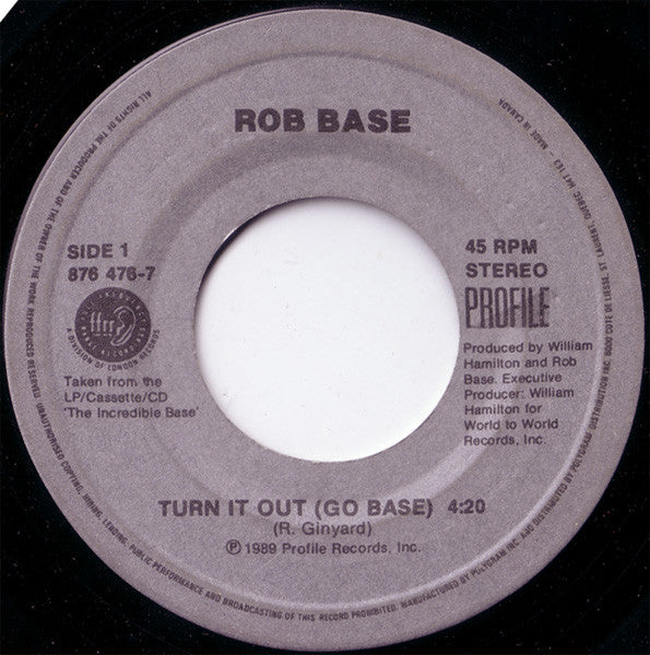 Rob Base - Turn It Out (Go Base) / Crush