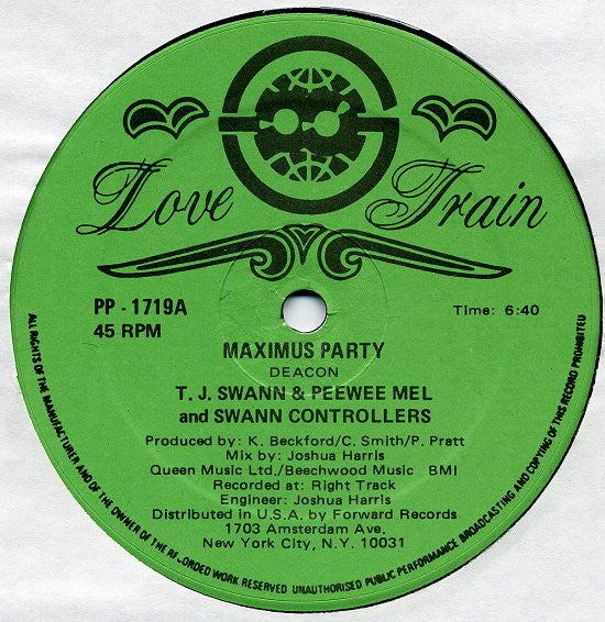 TJ Swann - Maximus Party