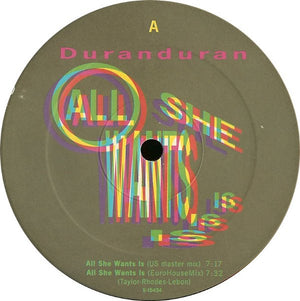 Duran Duran - All She Wants Is - 1988